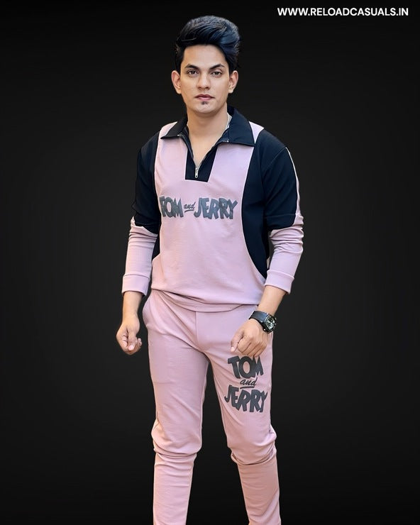 Tom & Jerry Zip Full Track Suit - Combo