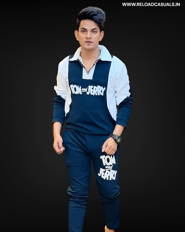 Tom & Jerry Zip Full Track Suit - Combo