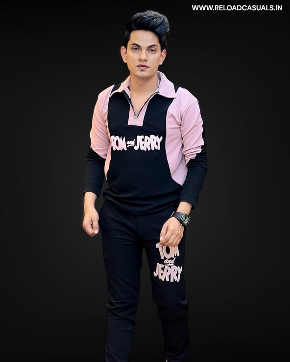 Tom & Jerry Zip Full Track Suit - Combo