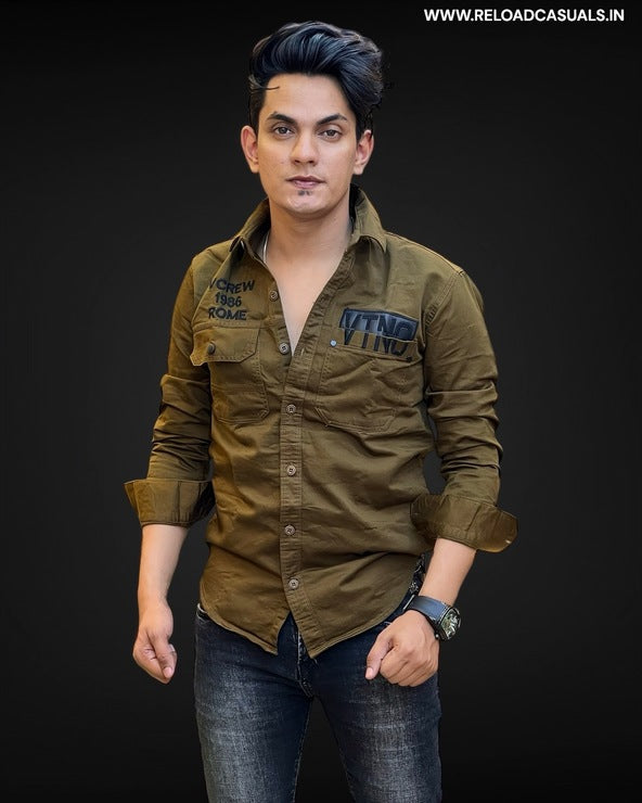 VTNO Double Pocket RFD Denim Shirt