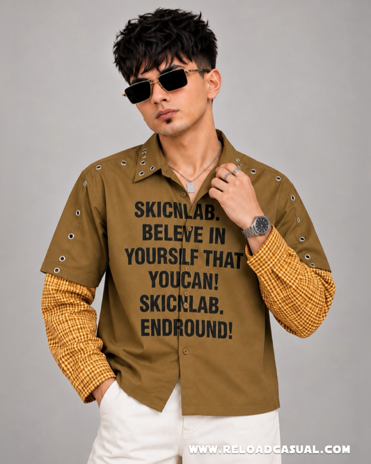 The Style Doctor Sleeves Boxy Fit Shirt