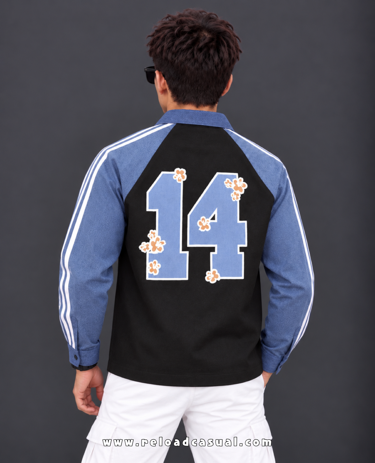Men's Retro Bloom Varsity Shirt