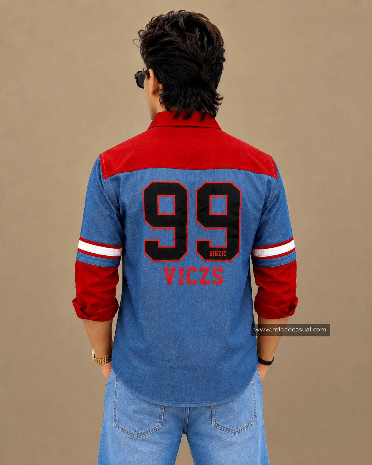 Men’s Don 99 Graphic Denim Shirt