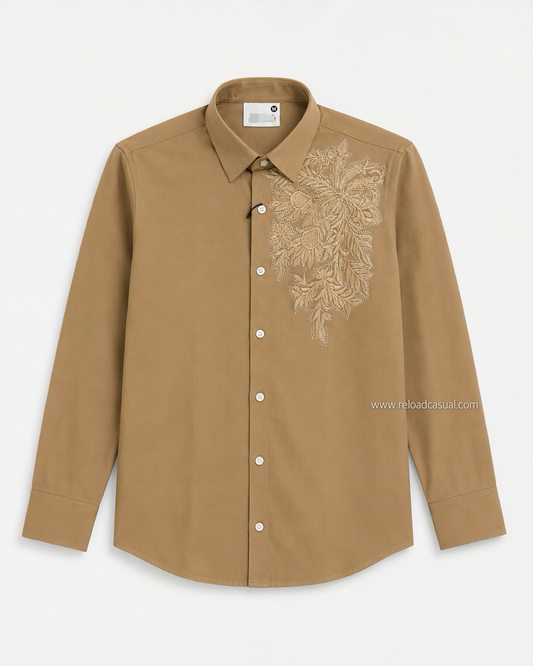 Flower Embroidery Edition Shirt