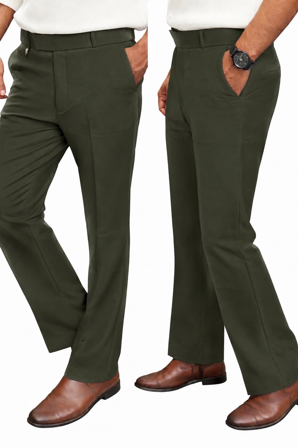 Men’s Tailored Bootcut Trousers