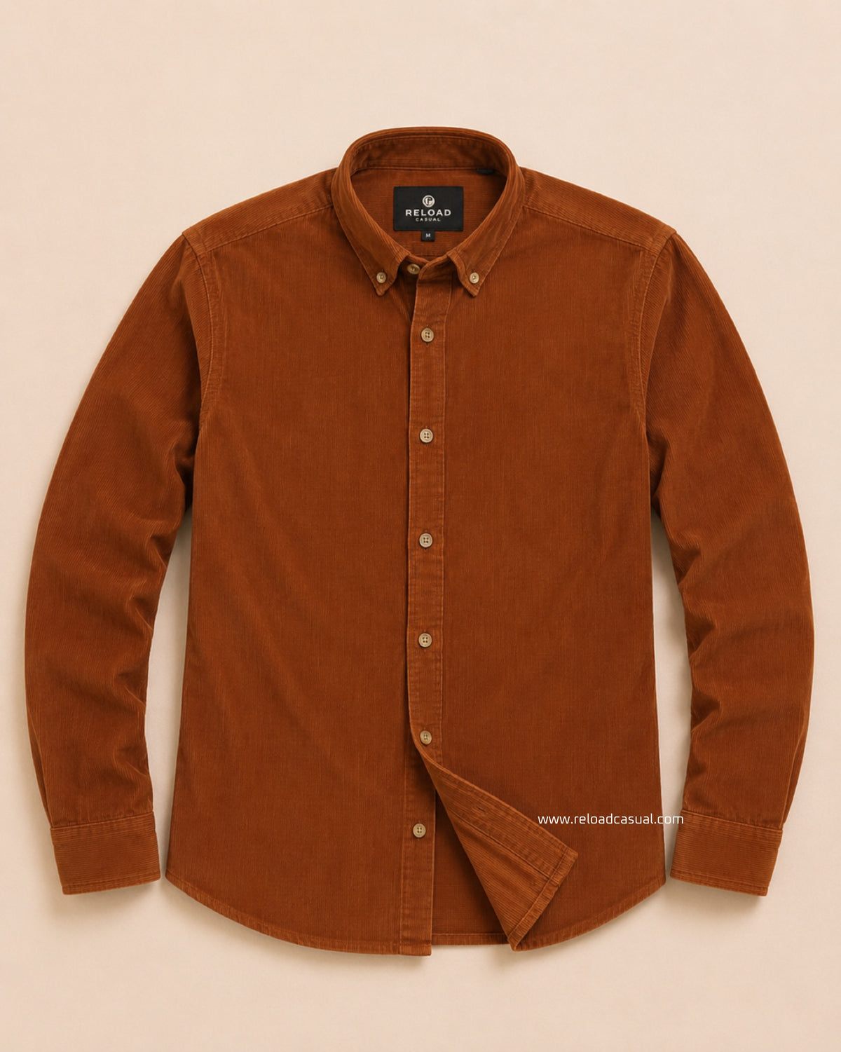 Italian Fit Corduroy Shirt