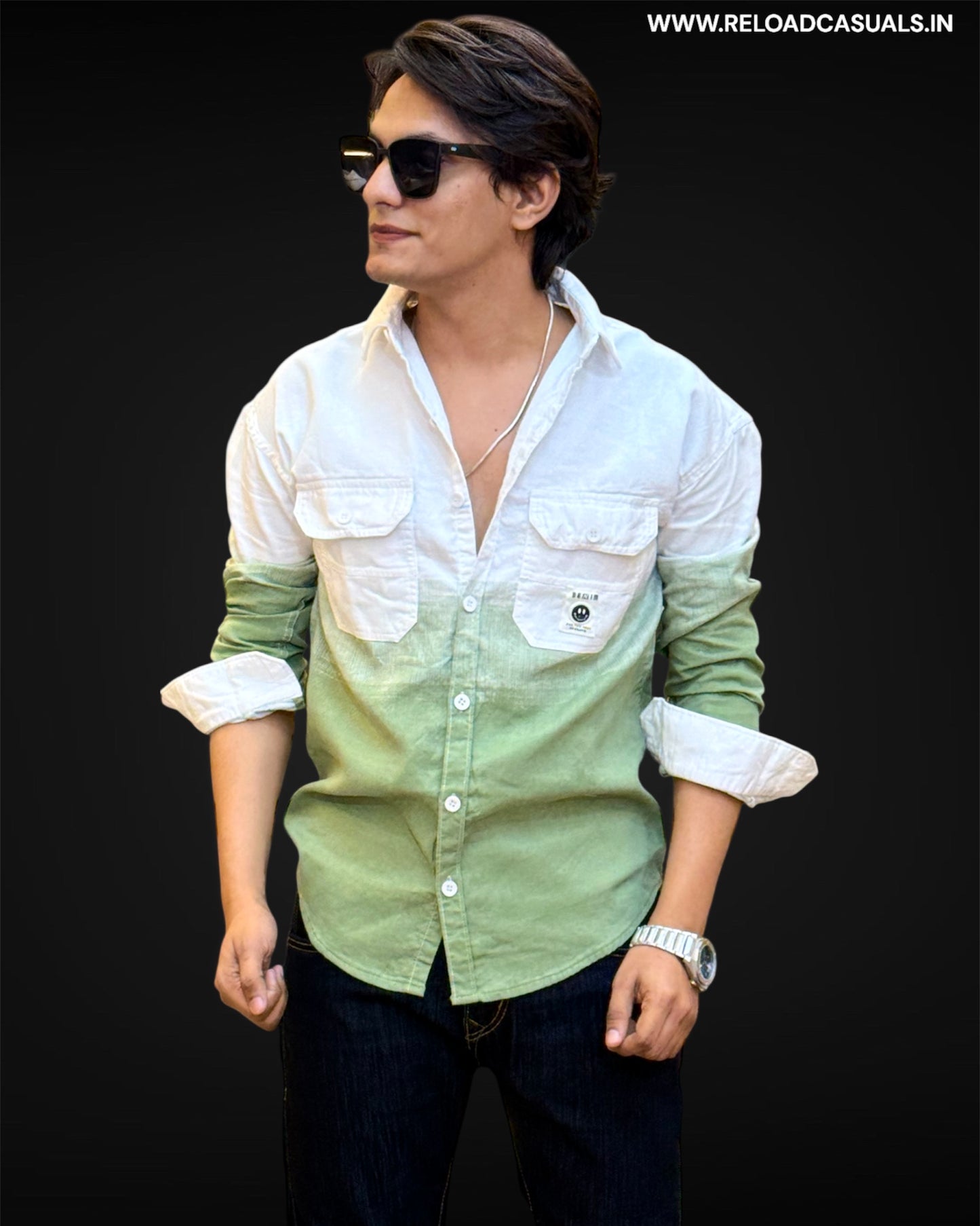 Blush Rise Dual-Shade RFD Shirt