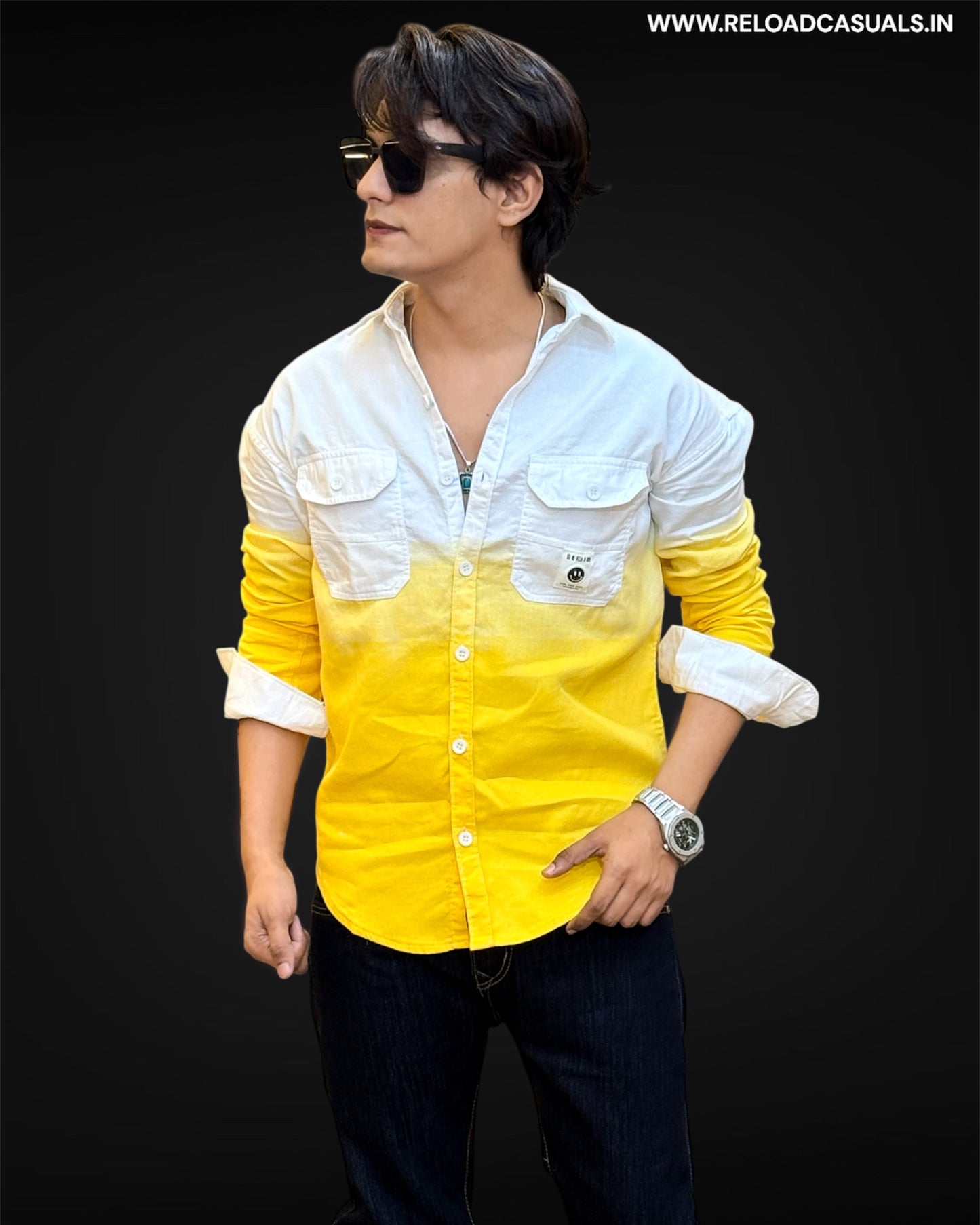 Blush Rise Dual-Shade RFD Shirt