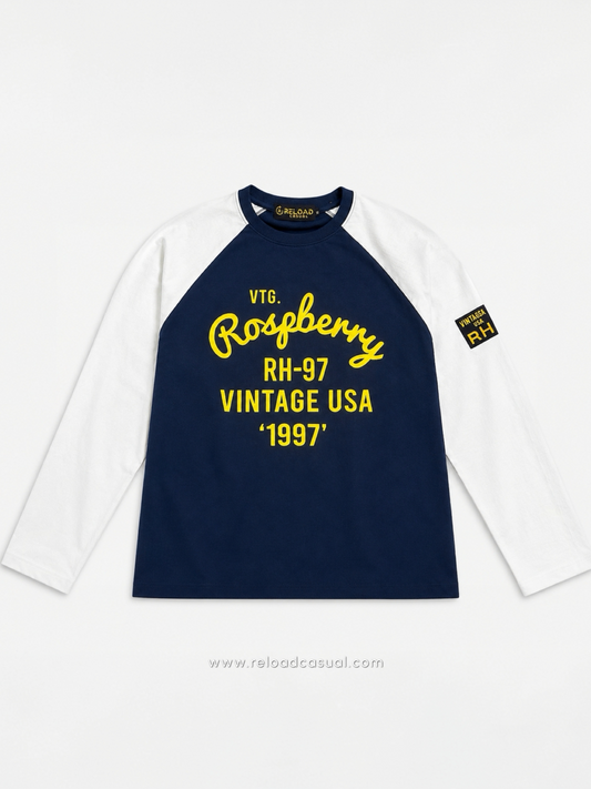Roseberry Vintage Waffle Knit Boxy Fit T-Shirt