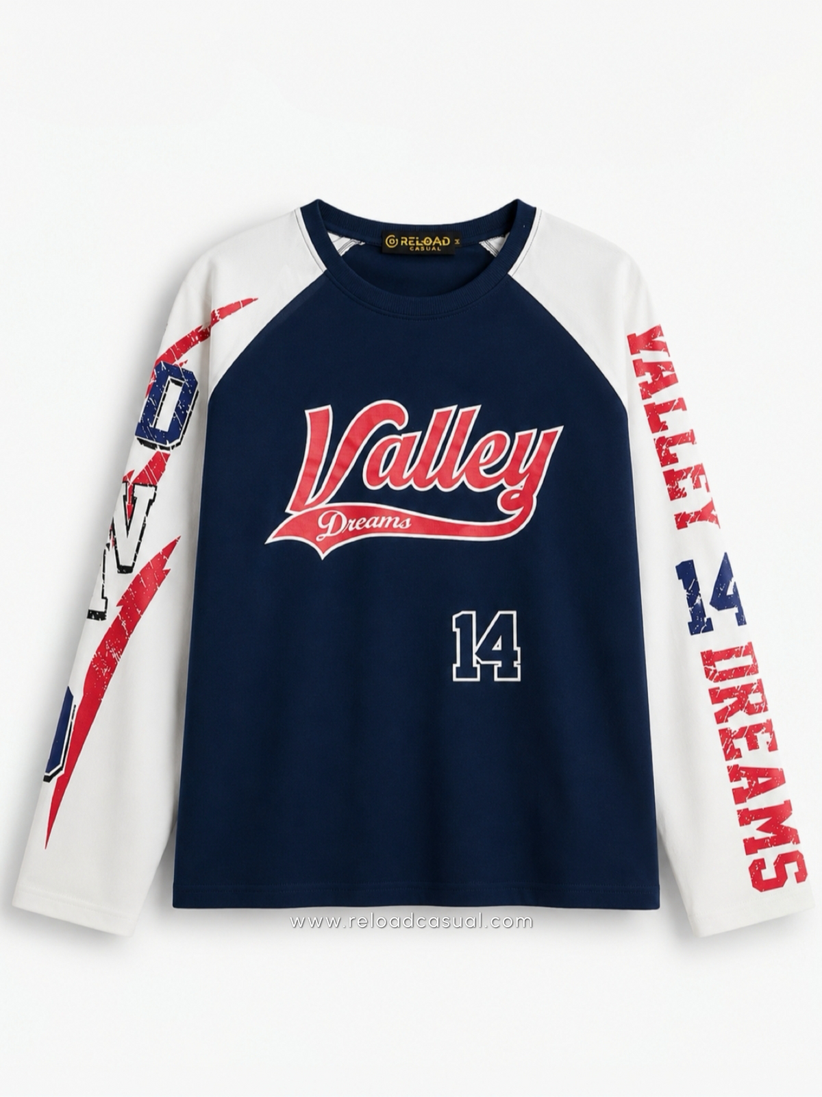 Valley Dreams 14 Waffle Knit Boxy Fit T-Shirt
