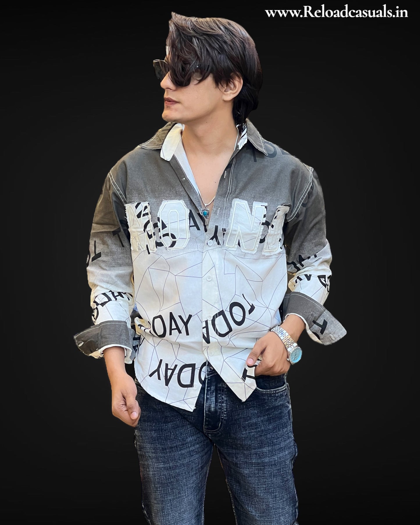 Graffiti Grid Shirt