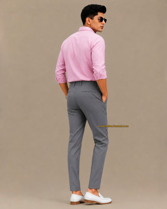 Men's Oxford Breathable Shirt + Hidden Zip Pocket Pant Combo