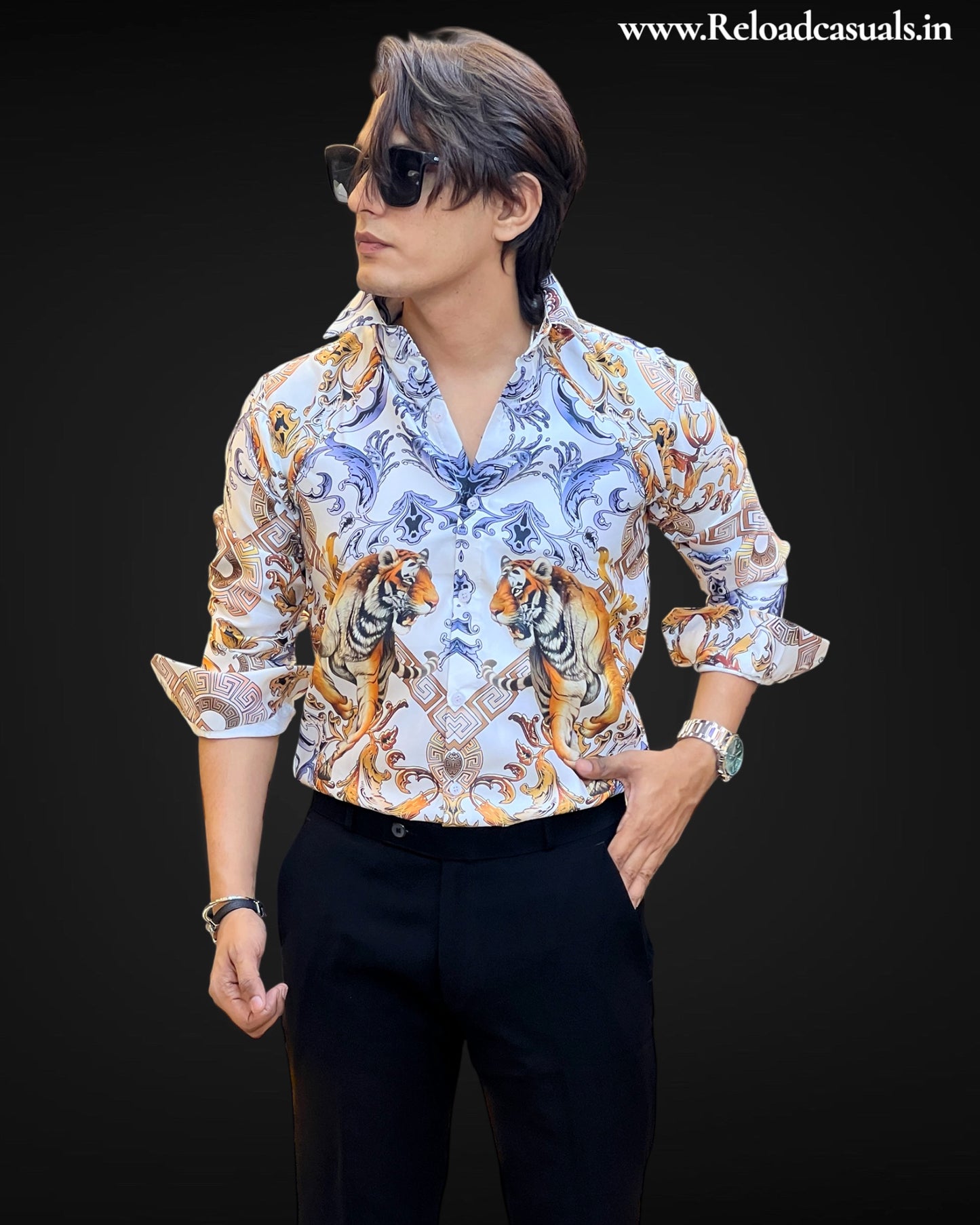 Majestic Roar Baroque Shirt