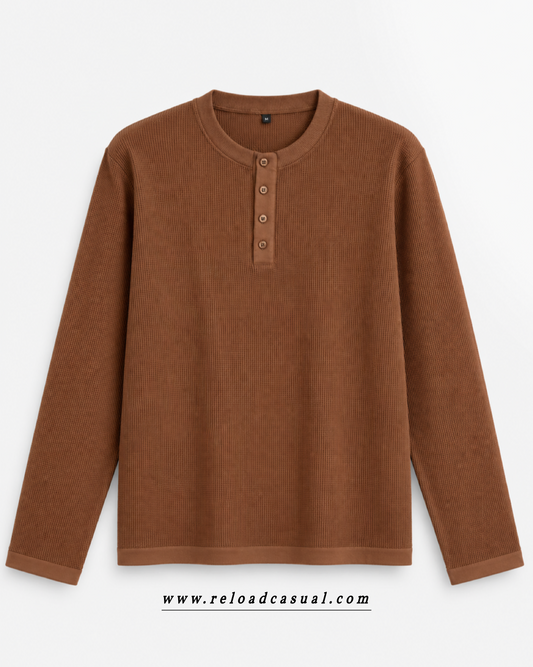 Henley Waffle T-shirt