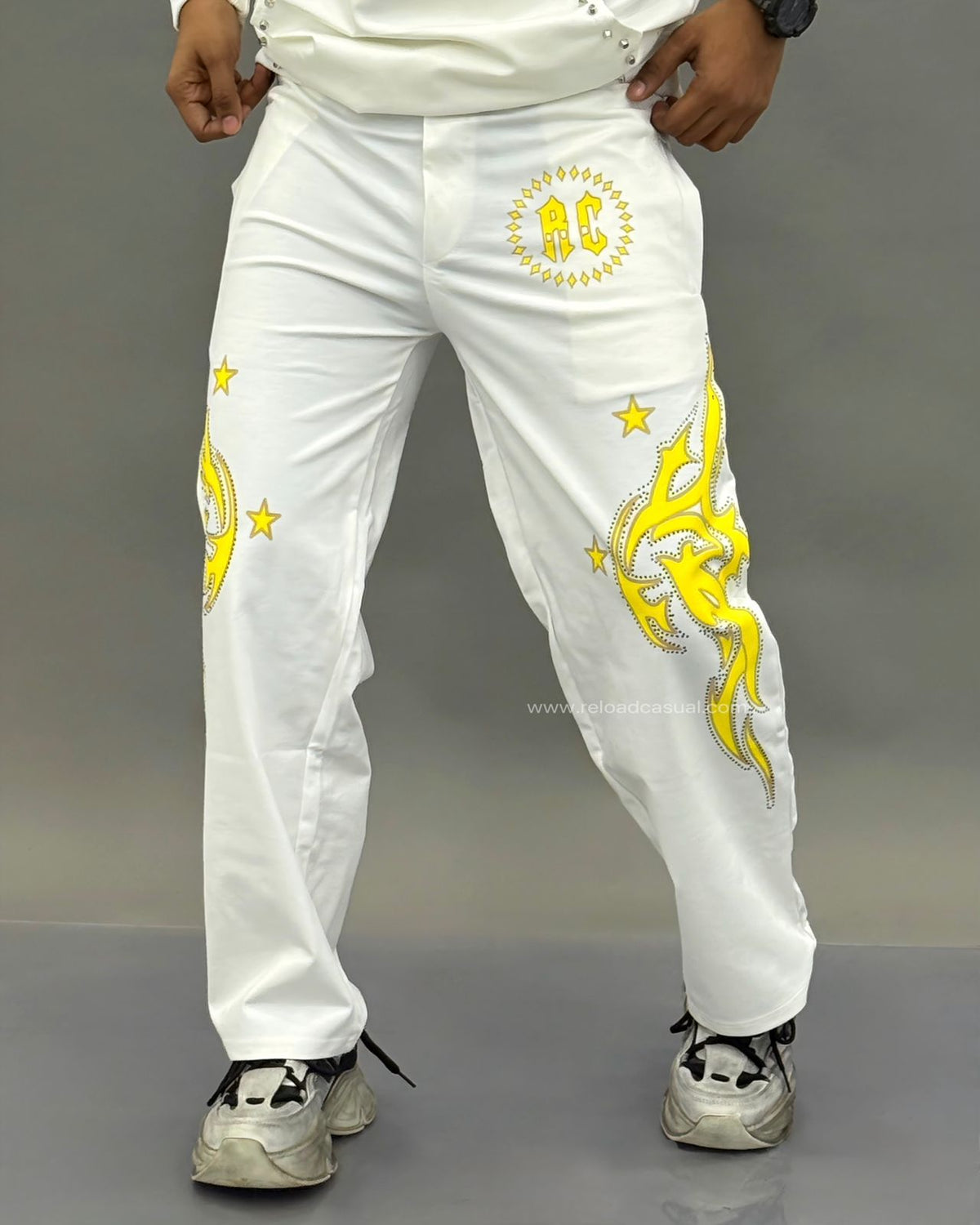 Reload Bold Flame Streetwear Tracksuit