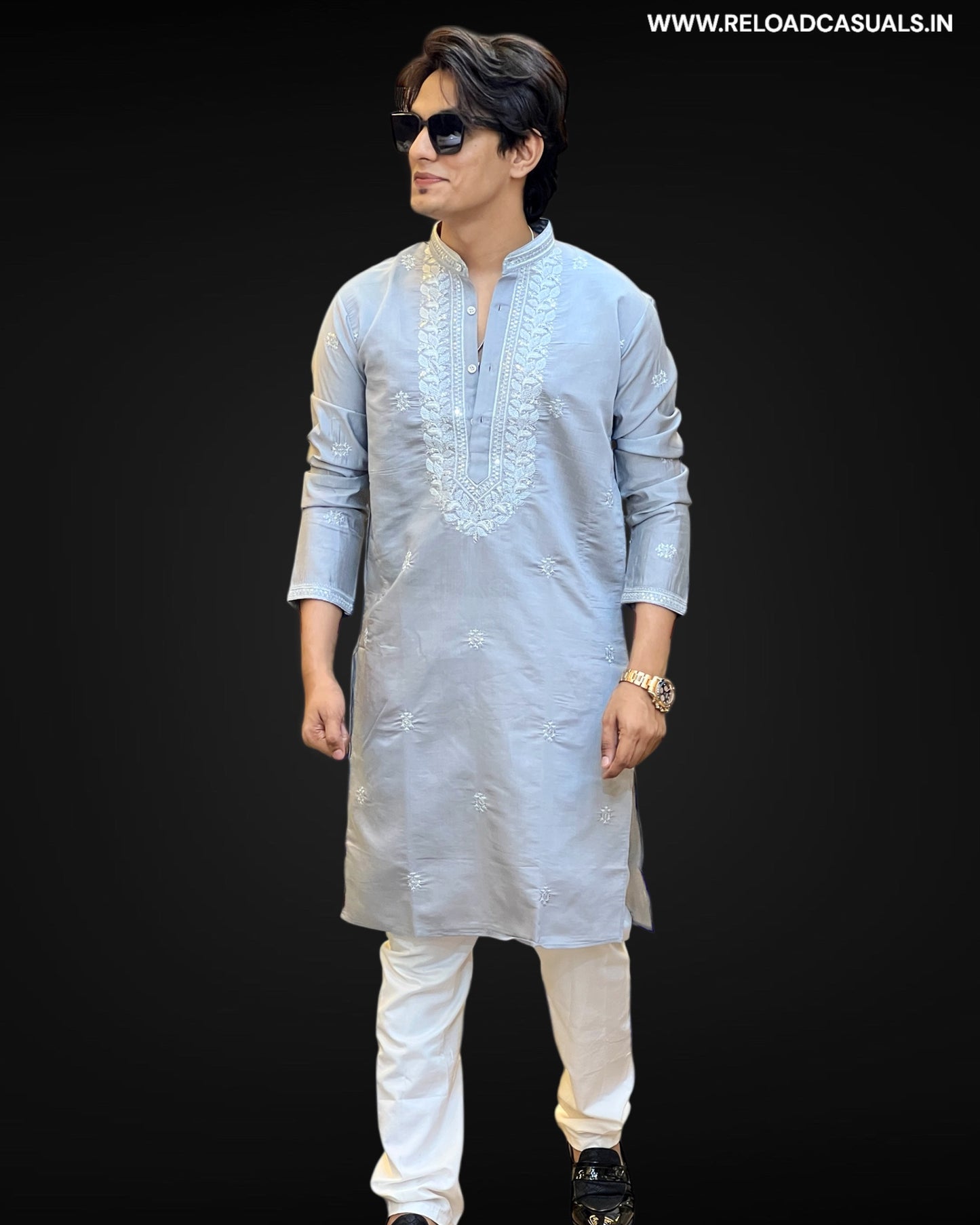 Eleganat Collar Designer Imp Kurta