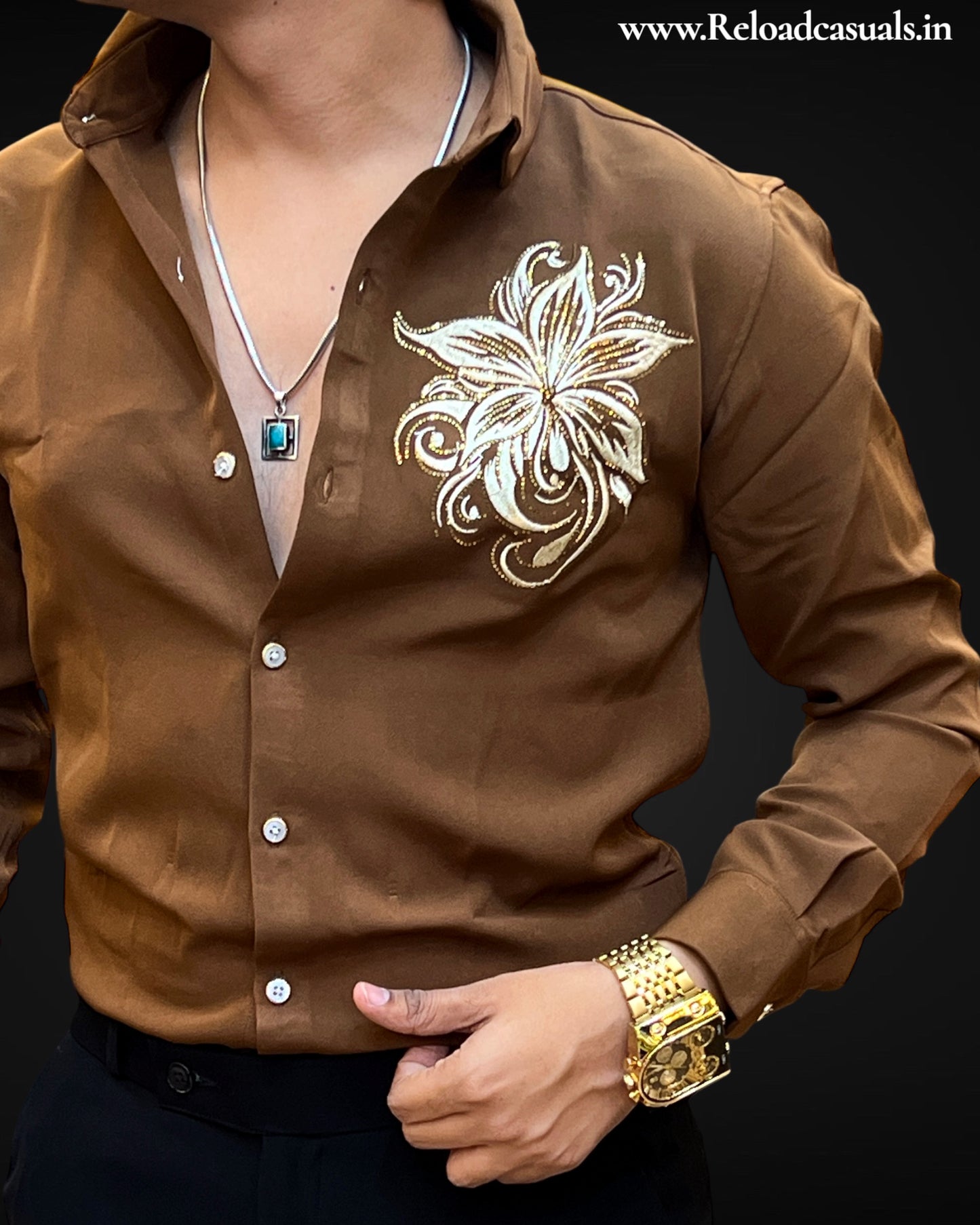 Fresh Flora Embroidered Shirts