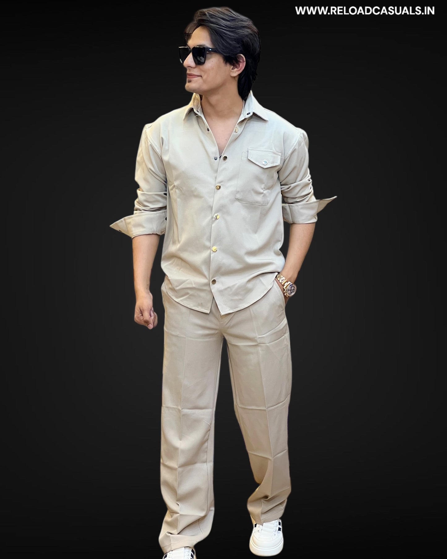 Touch Button Imp Full Track Suit - Combo