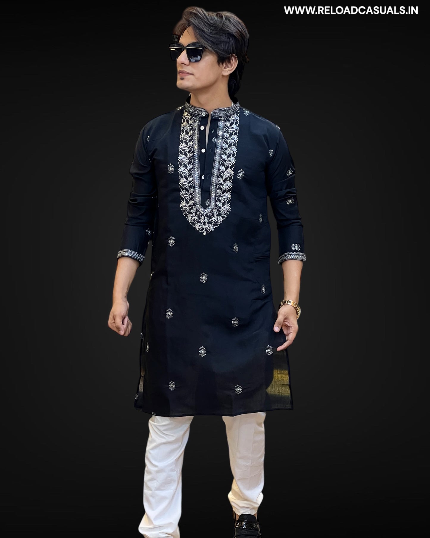 Eleganat Collar Designer Imp Kurta