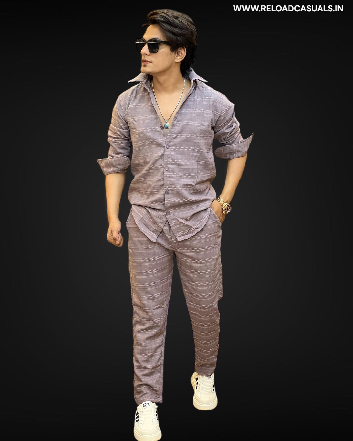 Mauve Edition Full Track Suit - Combo