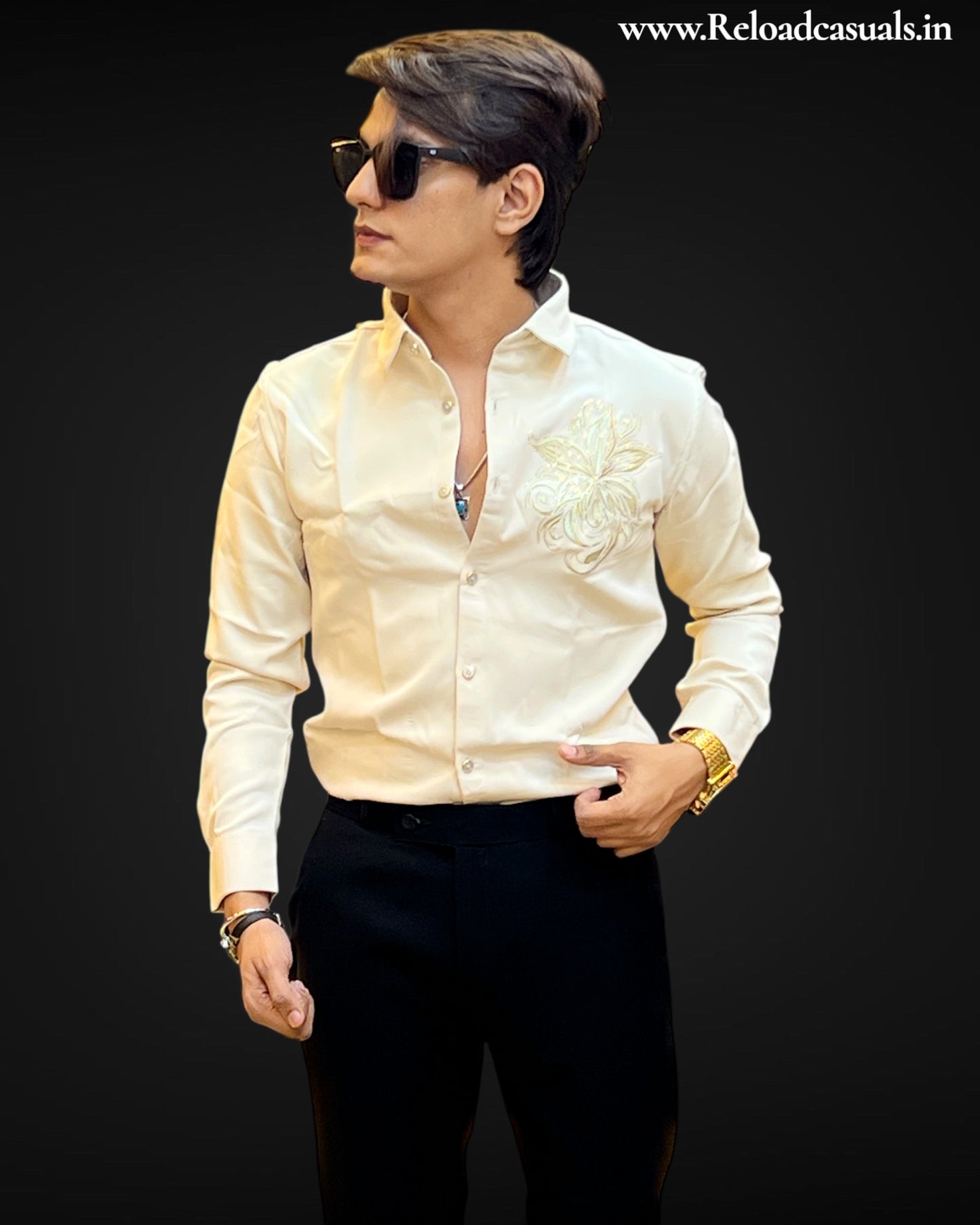 Fresh Flora Embroidered Shirts