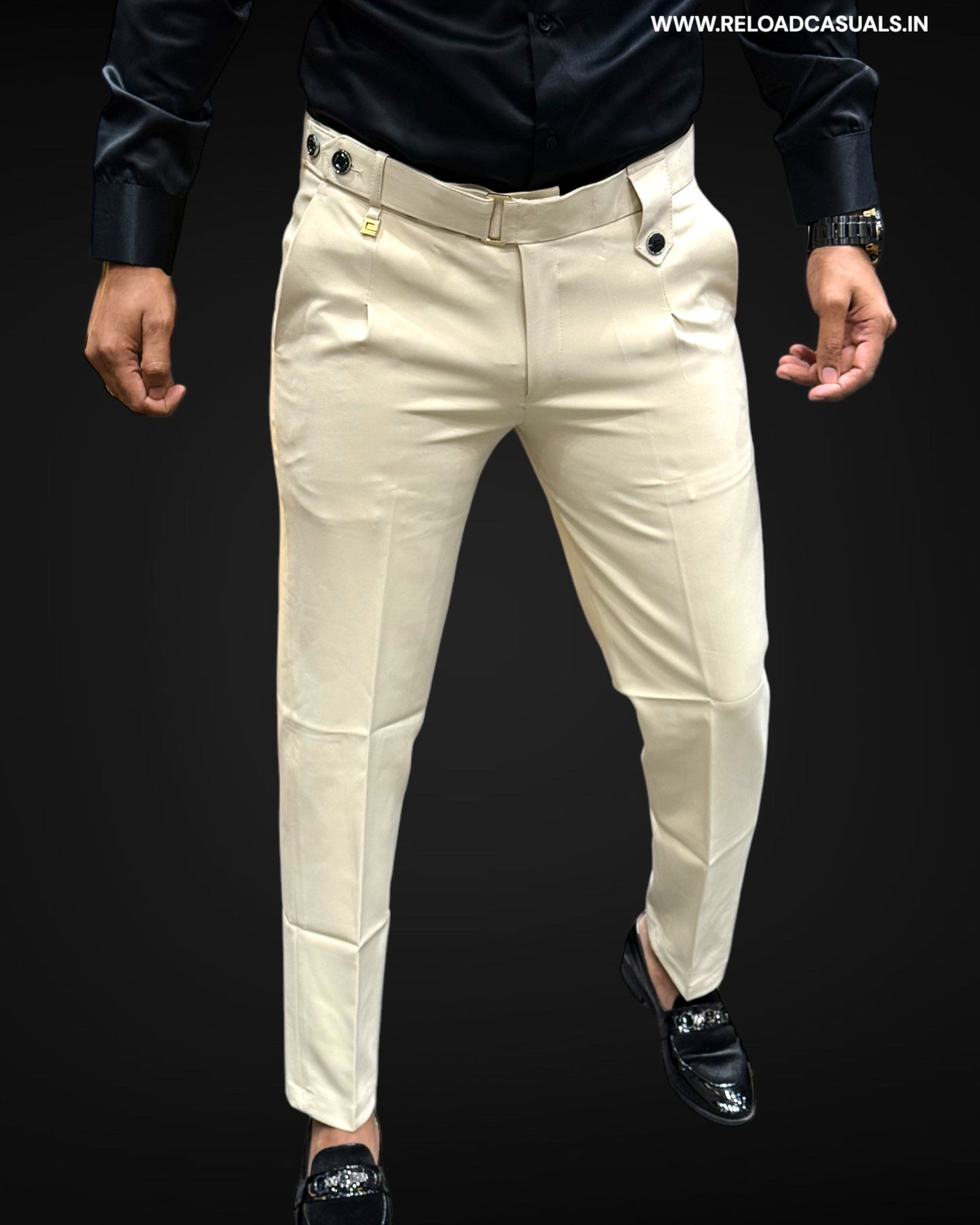 Ivory Edge Formal Pant