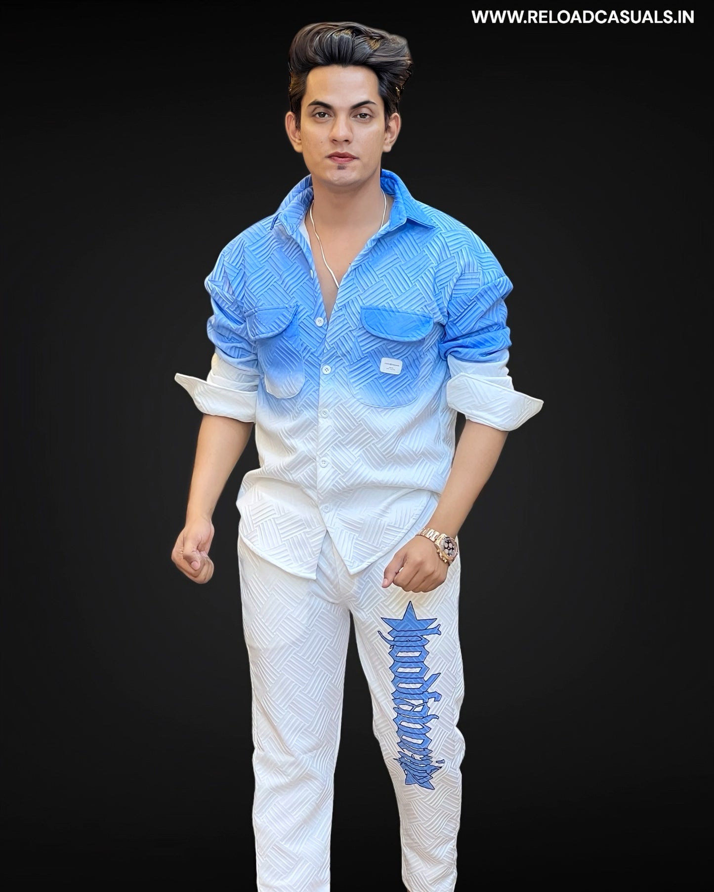 Dual Shade & Pocket Design Full Track Suit - Combo