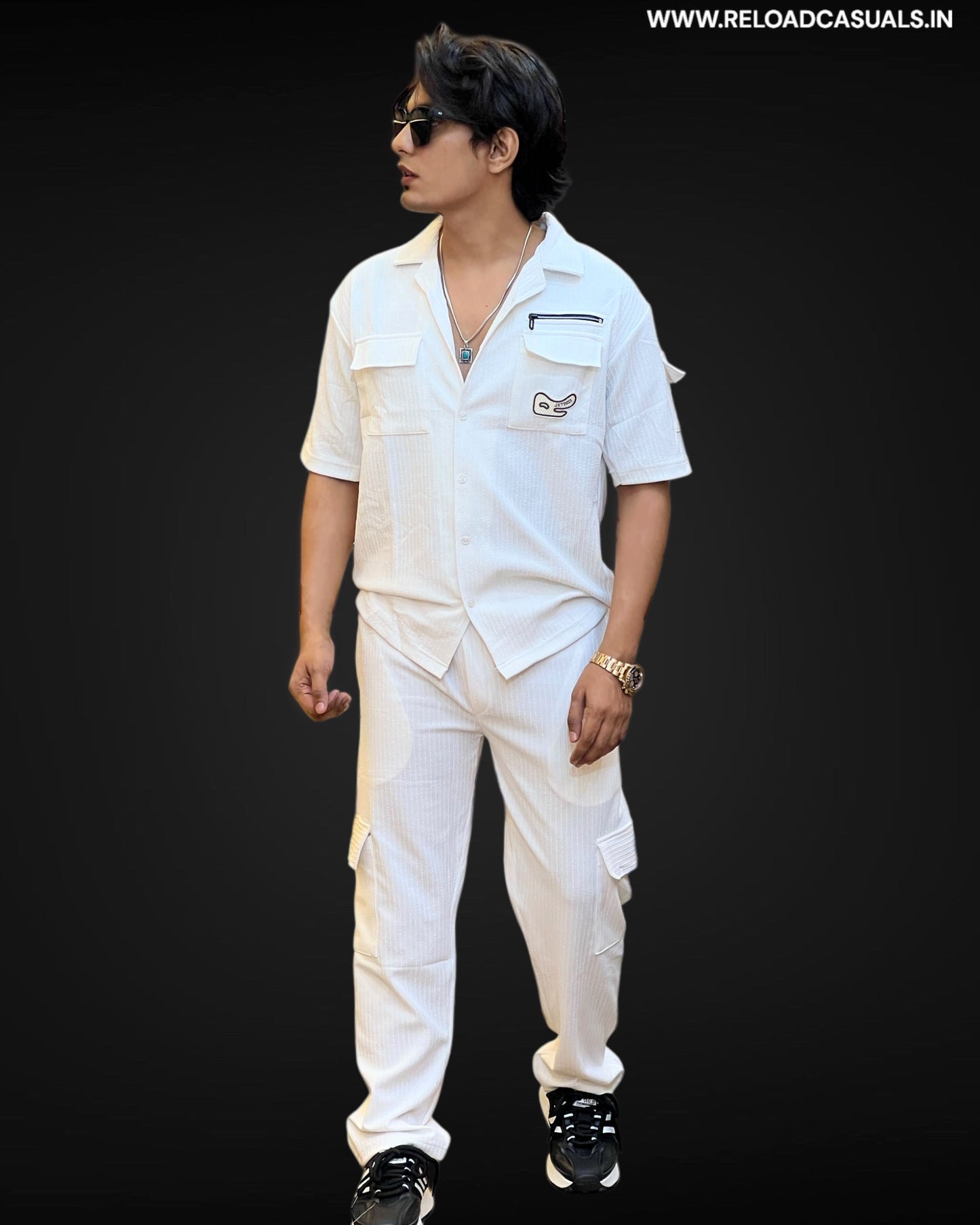 Cargo Style Full Track Suit - Combo
