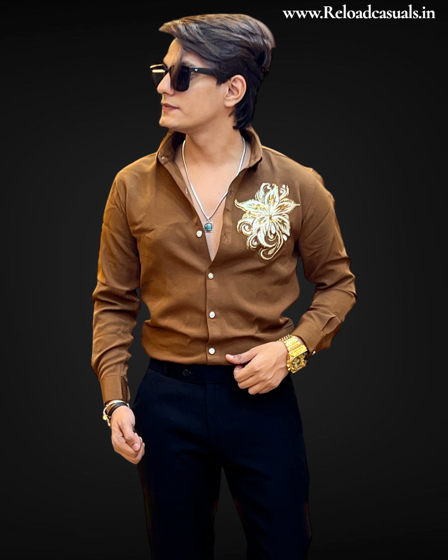 Fresh Flora Embroidered Shirts