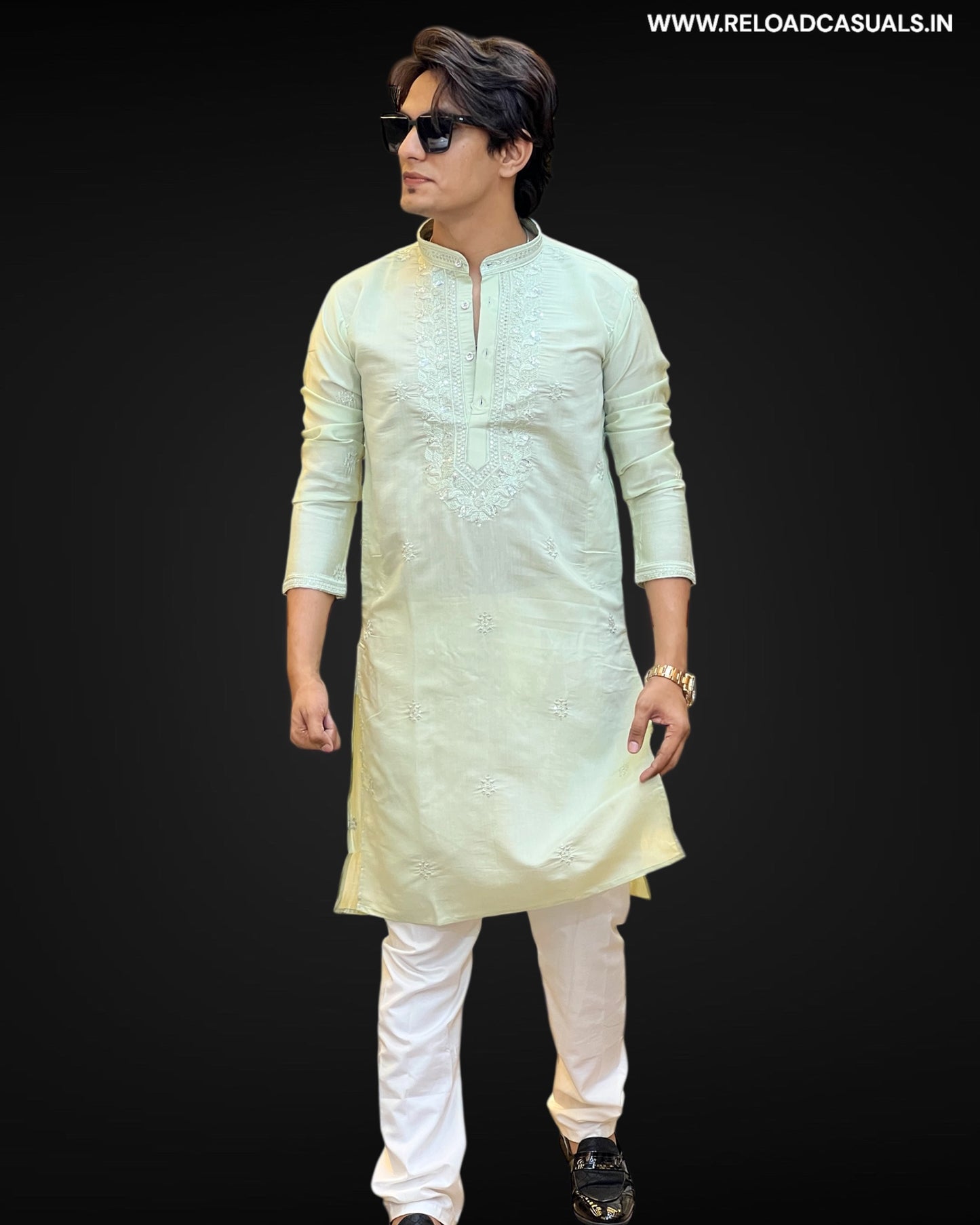 Eleganat Collar Designer Imp Kurta