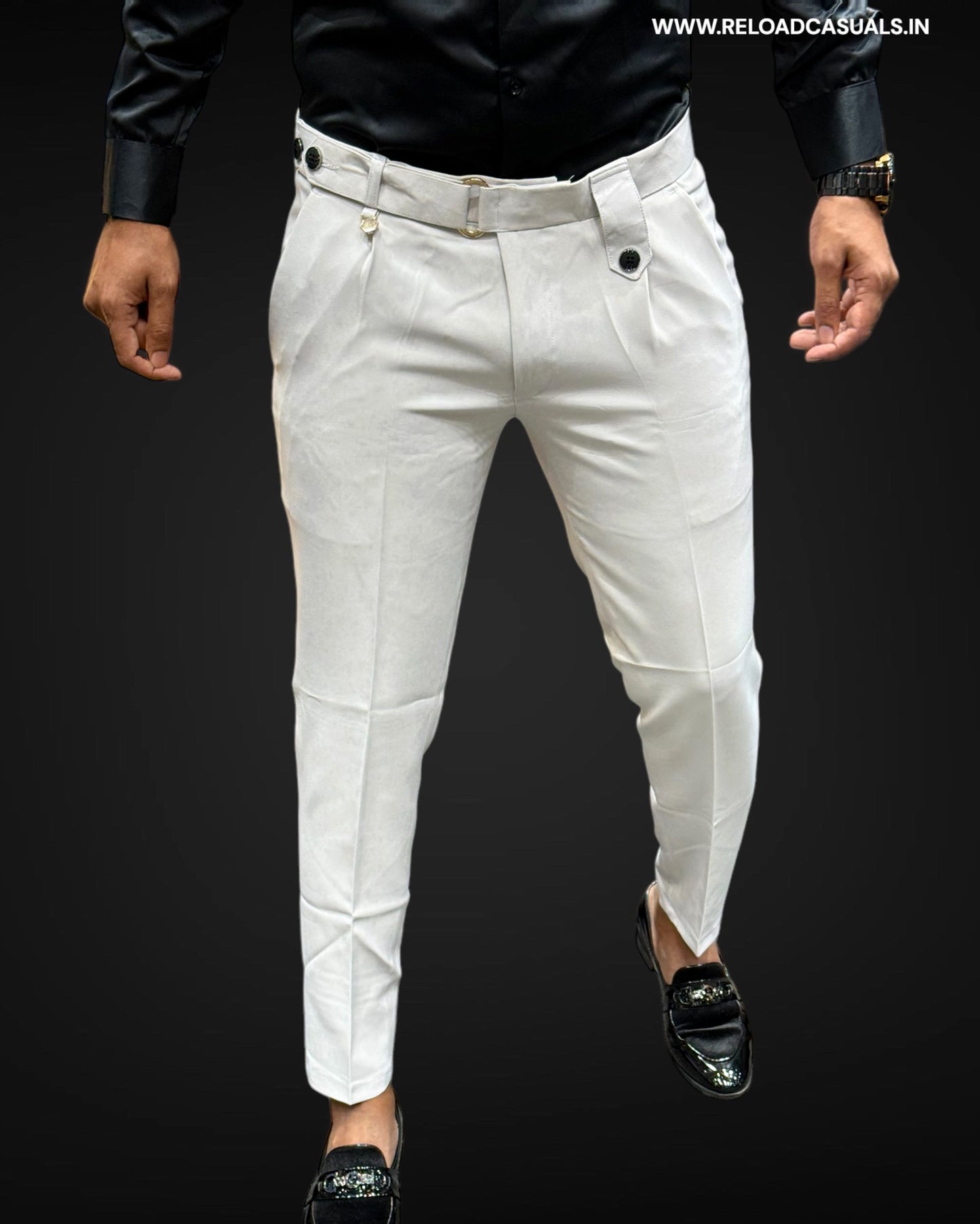 Ivory Edge Formal Pant