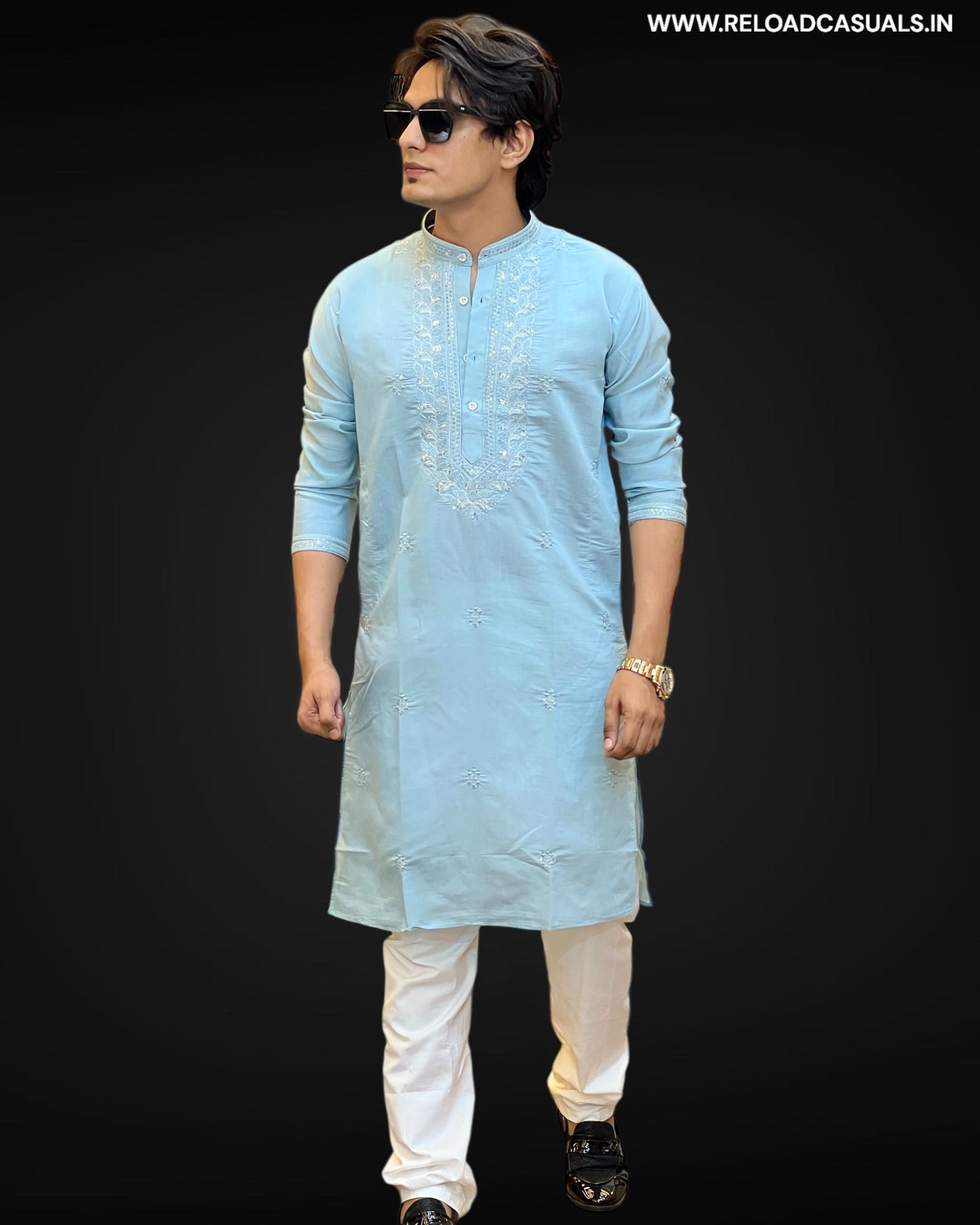 Eleganat Collar Designer Imp Kurta