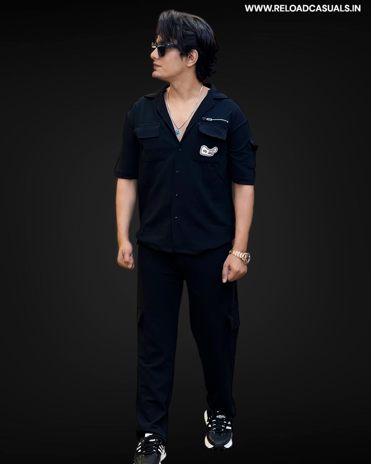 Cargo Style Full Track Suit - Combo