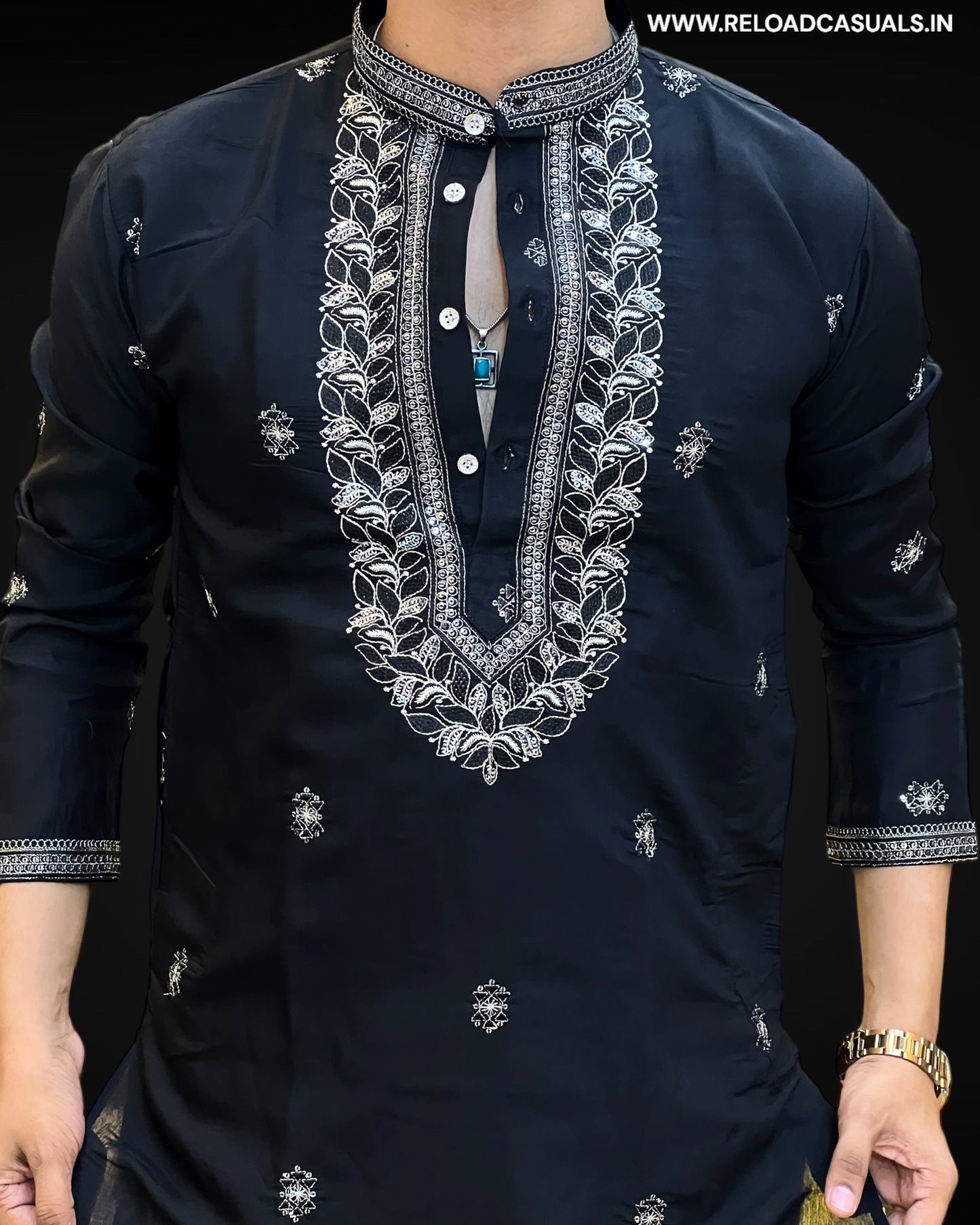Eleganat Collar Designer Imp Kurta