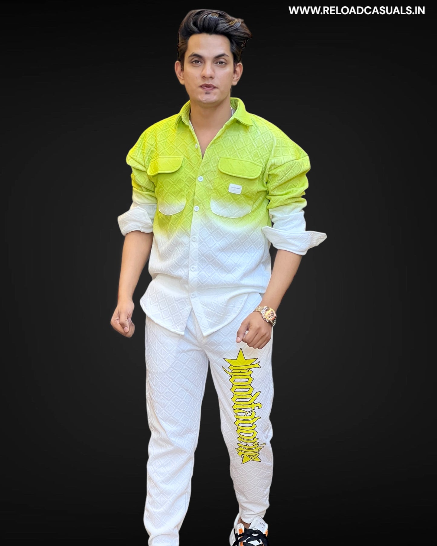 Dual Shade & Pocket Design Full Track Suit - Combo