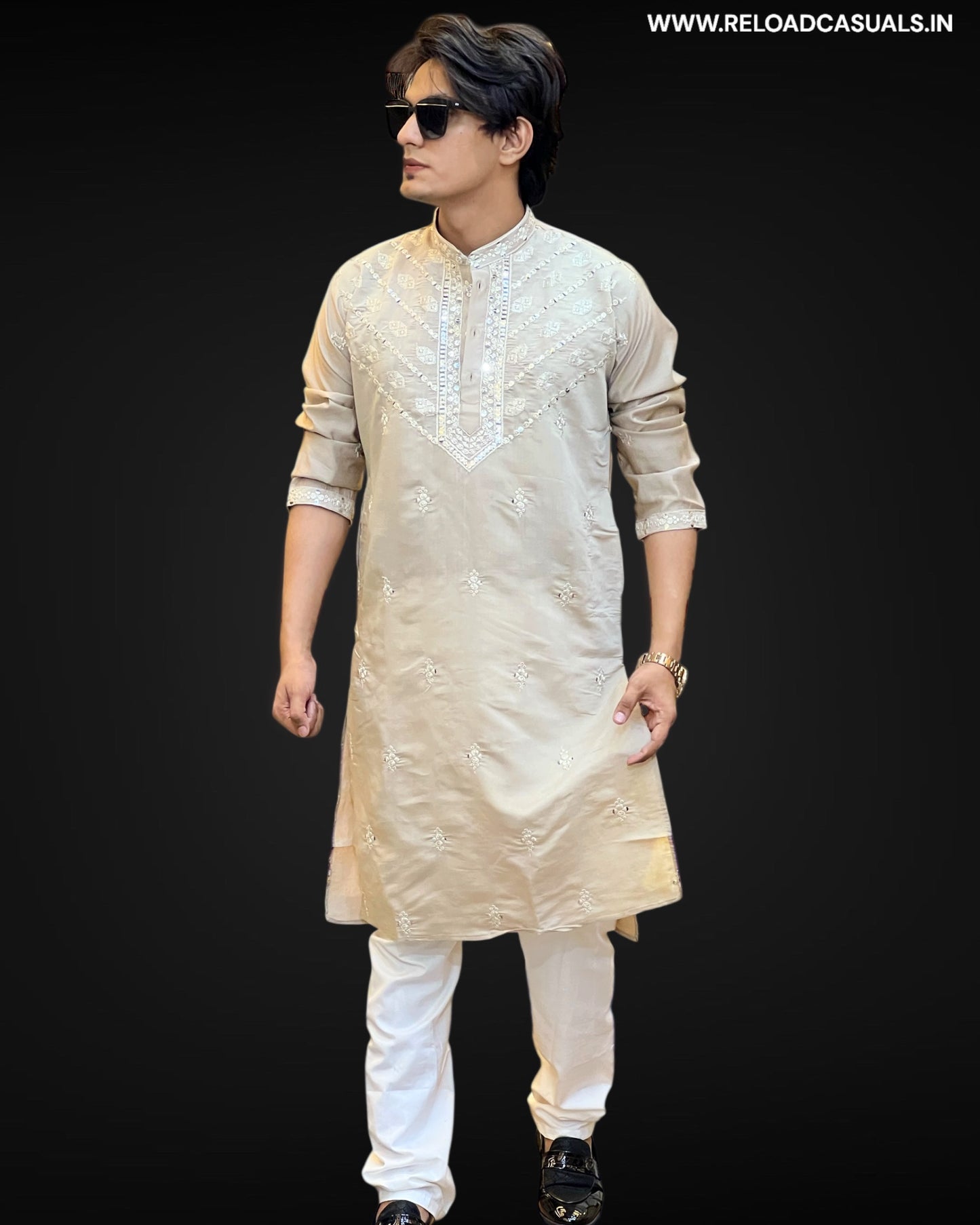 Eleganat Collar Designer Imp Kurta