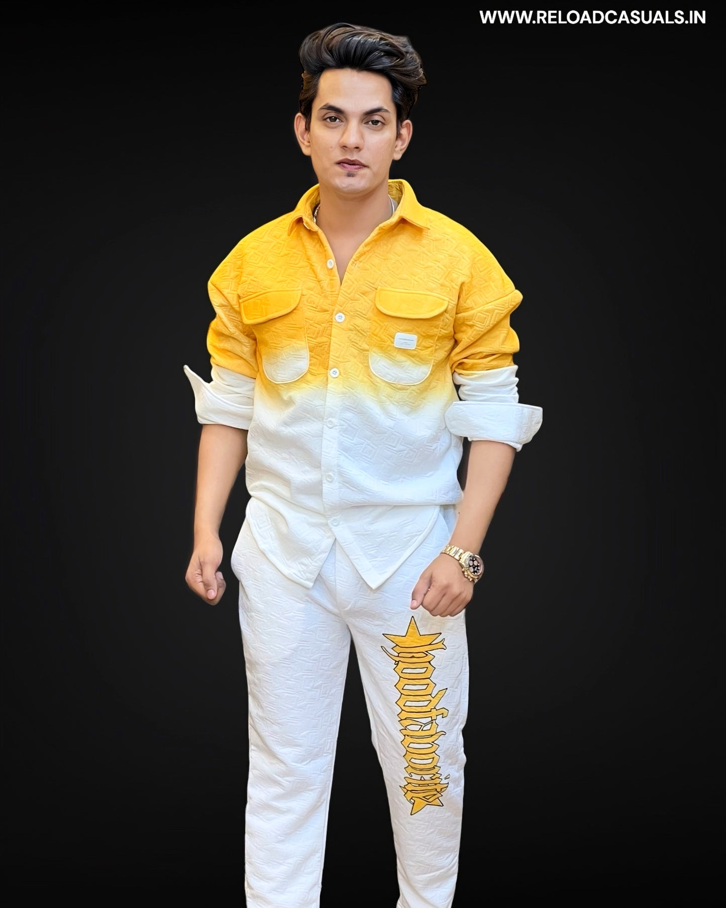 Dual Shade & Pocket Design Full Track Suit - Combo