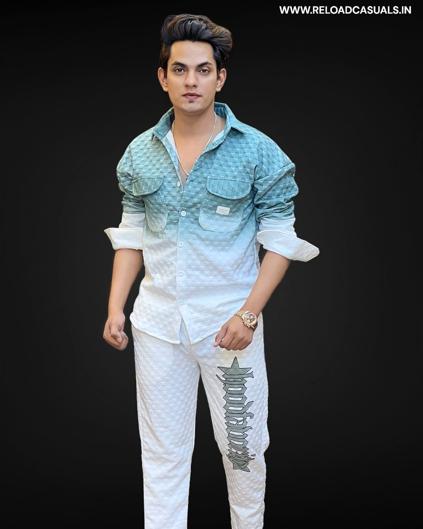 Dual Shade & Pocket Design Full Track Suit - Combo