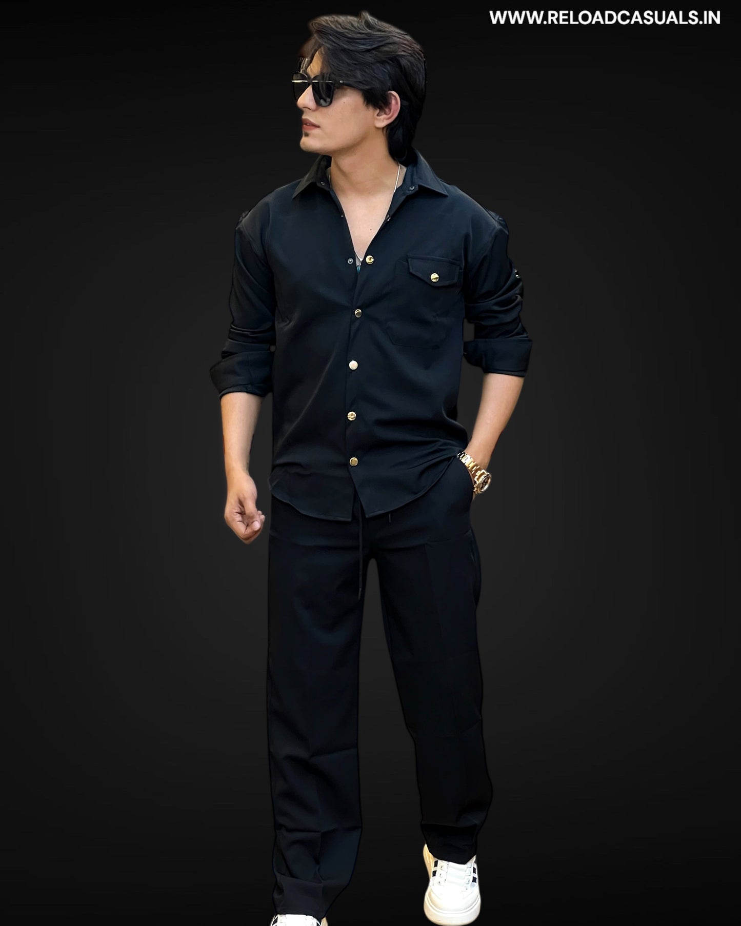 Touch Button Imp Full Track Suit - Combo