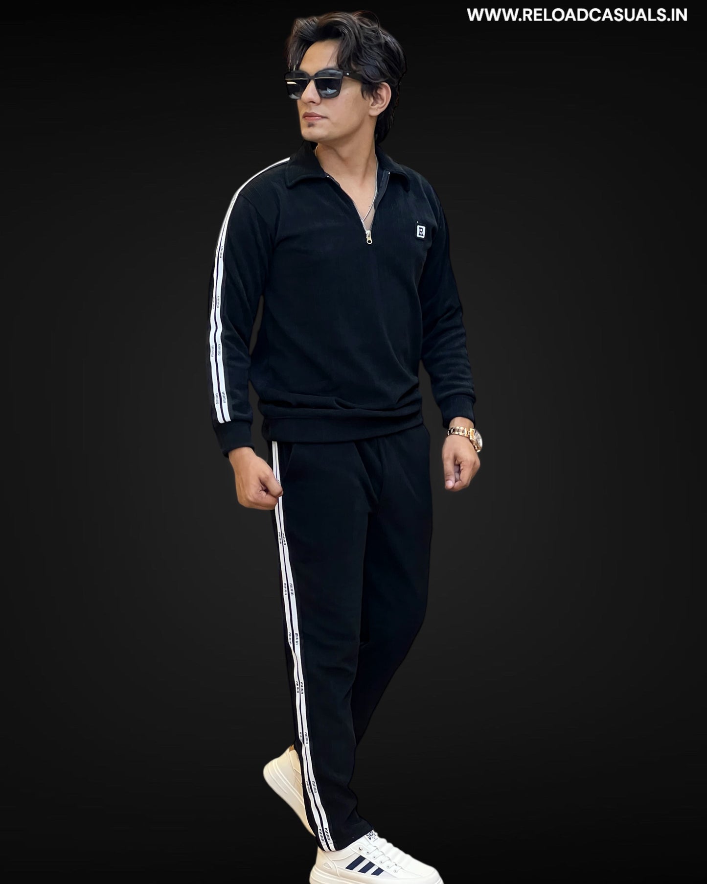 Stripe Imp Full Track Suit - Combo