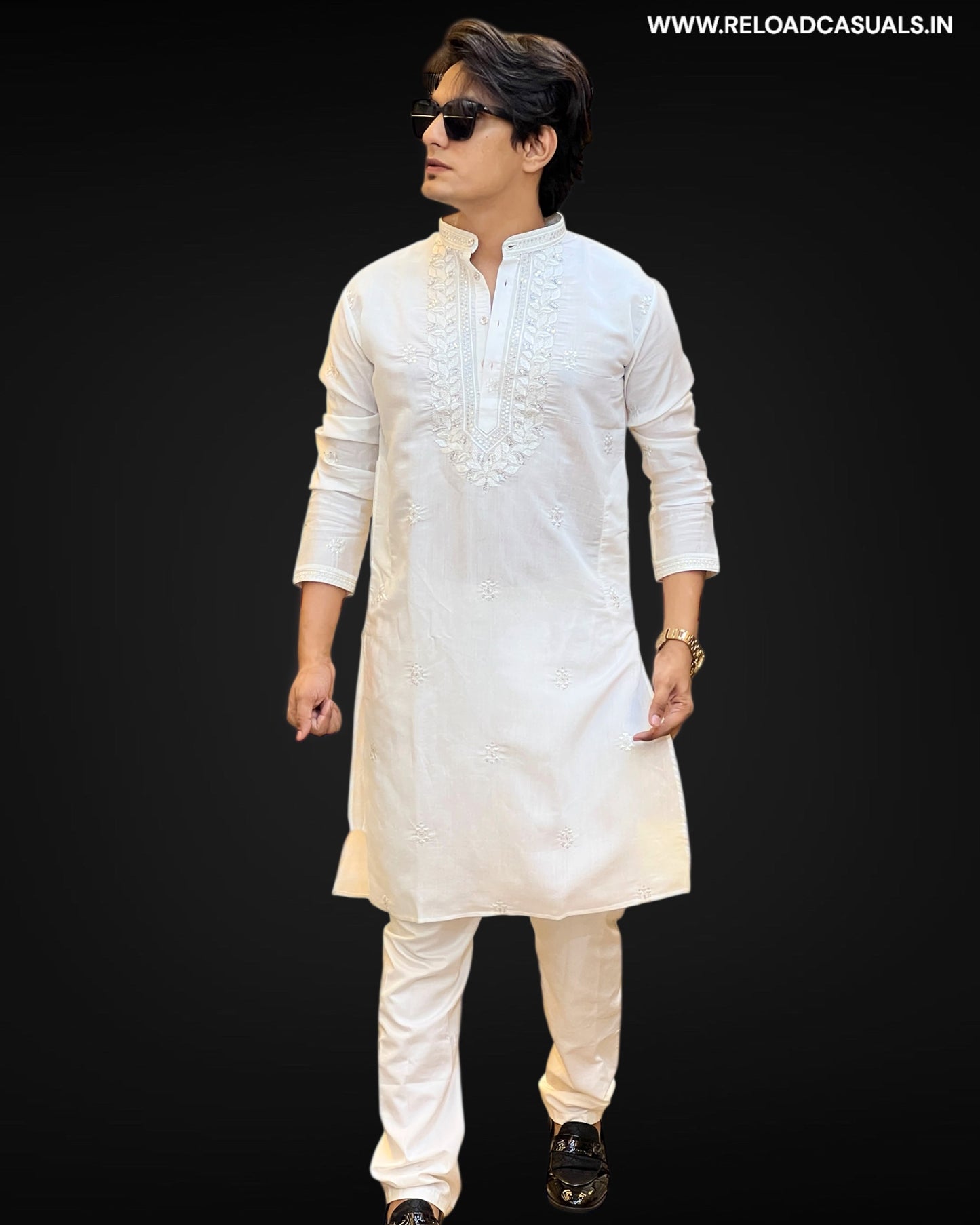 Eleganat Collar Designer Imp Kurta