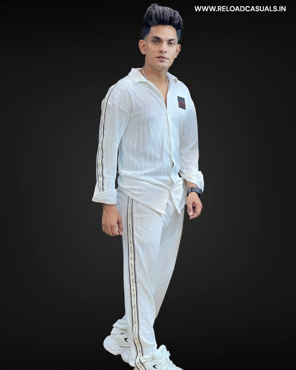 Classic Design Stripe Full Track Suit - Combo