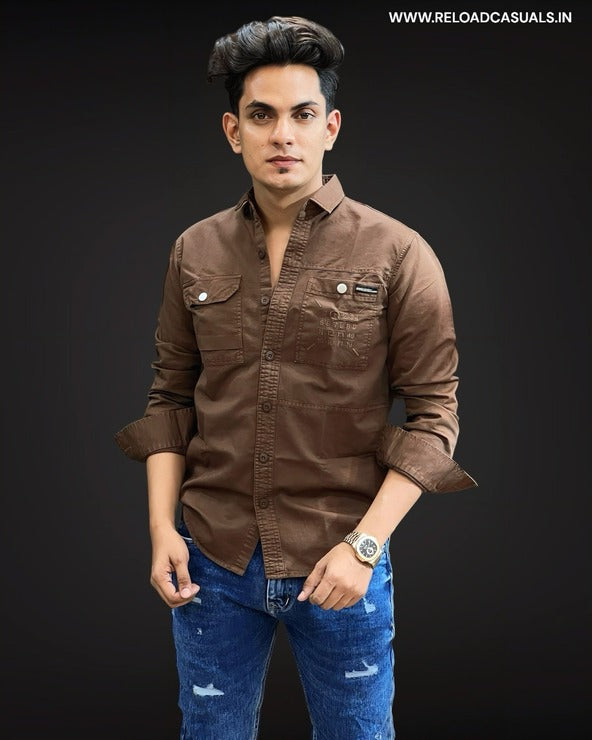 Different Pocket Style RFD Denim Shirt