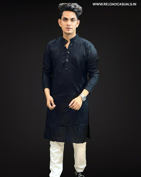 Cricle Pattern Kurta