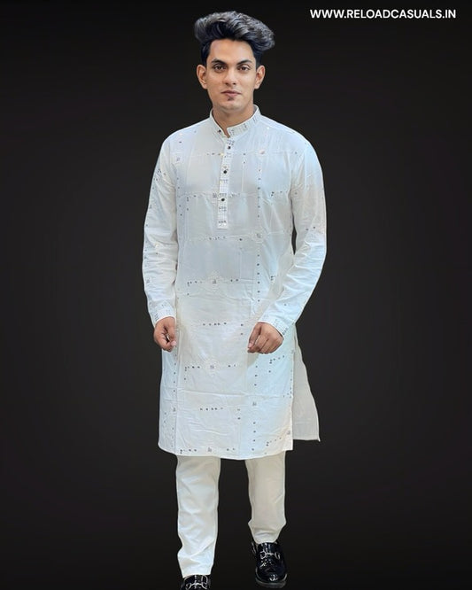 Cricle Pattern Kurta