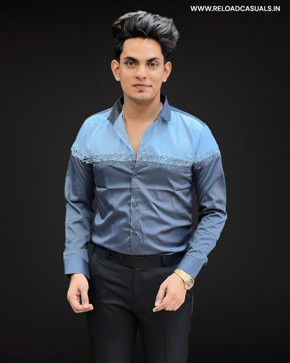 Branches Dual Satin Shirt