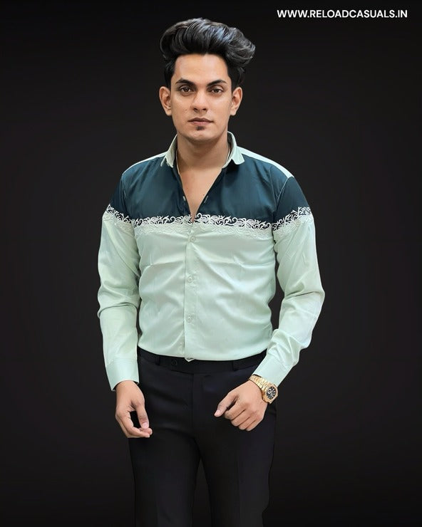 Branches Dual Satin Shirt