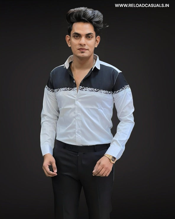 Branches Dual Satin Shirt