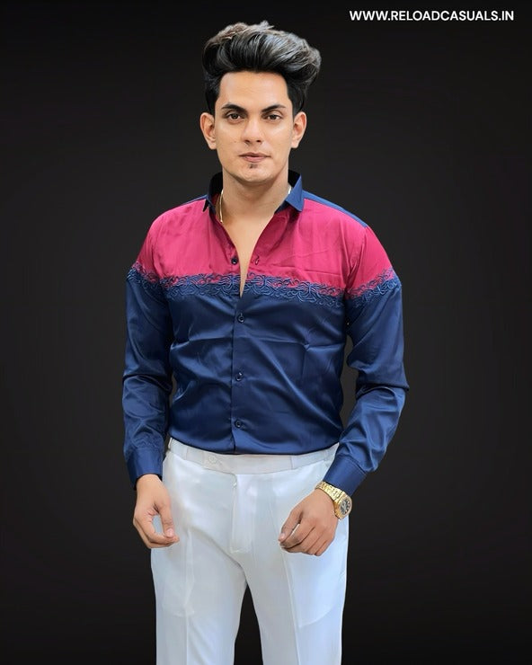 Branches Dual Satin Shirt