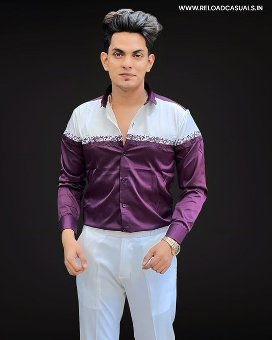 Branches Dual Satin Shirt